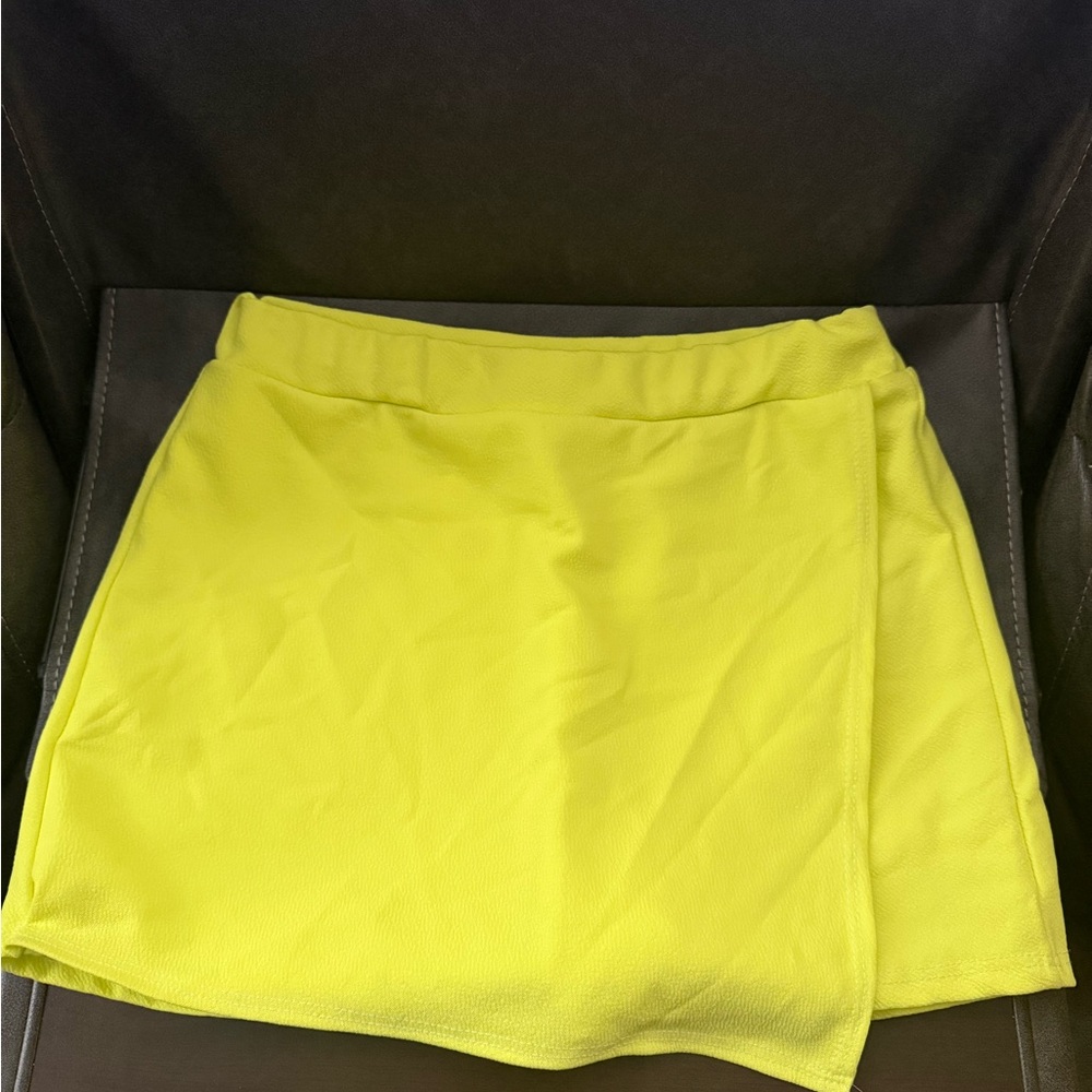 Bright Yellow Skirt